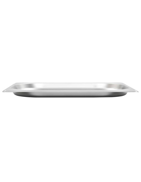 Contenitori Gastronorm 8 pz GN 1/2 20 mm in Acciaio Inox