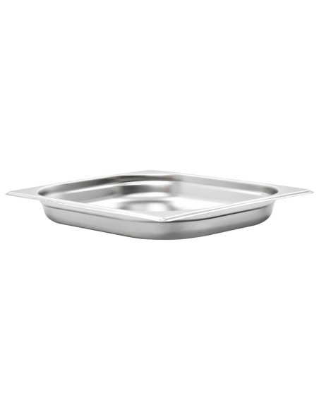 Contenitori Gastronorm 8 pz GN 1/2 40 mm in Acciaio Inox