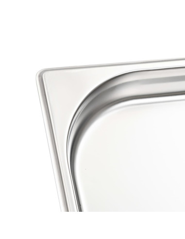 Contenitori Gastronorm 8 pz GN 1/2 40 mm in Acciaio Inox