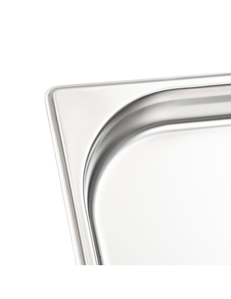 Contenitori Gastronorm 8 pz GN 1/2 40 mm in Acciaio Inox