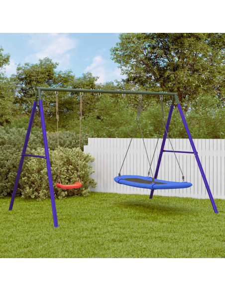 Set Gioco da Esterno con Altalena e Altalena a Disco