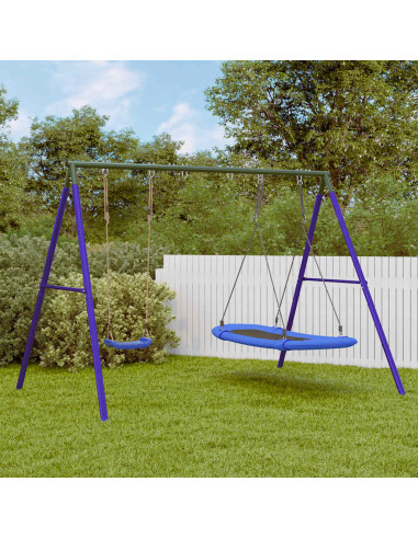 Set Gioco da Esterno con Altalena e Altalena a Disco