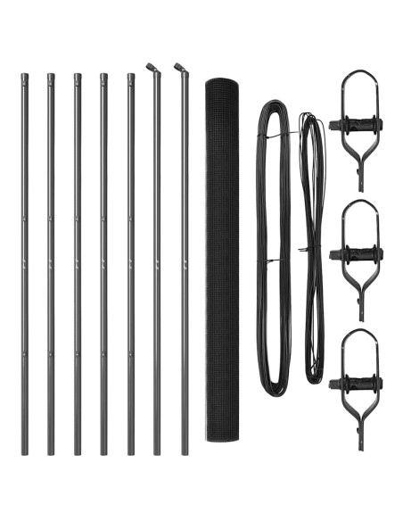 Palo della recinzione Grigio