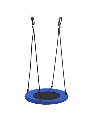 Altalena a nido Blu 100 x 100 x 180 cm Plastica