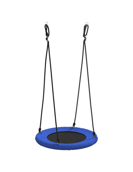 Altalena a nido Blu 100 x 100 x 180 cm Plastica