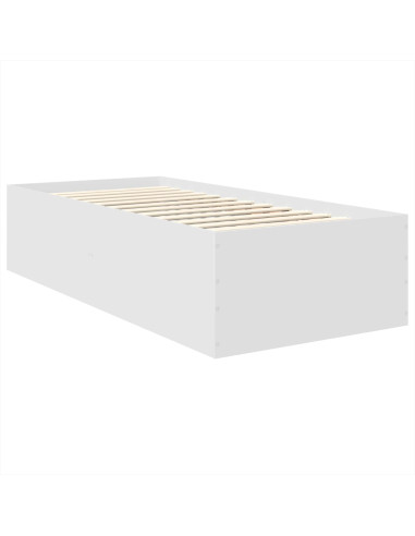 Struttura del letto Bianco 120 x 200 cm Legno multistrato