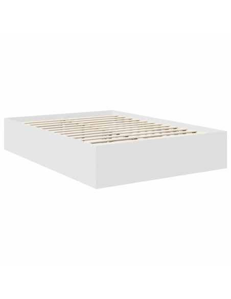 Struttura del letto Bianco 150 x 200 cm Legno multistrato