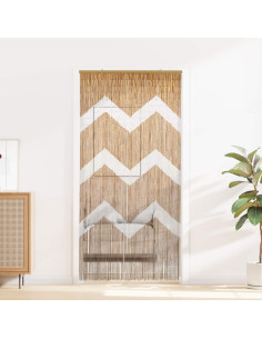 Tenda per Porta Antinsetti multicolore 200 x 100 cm Bambù