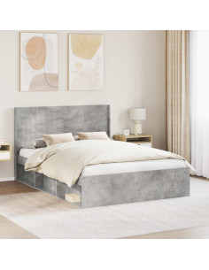 Testiera Grigio Cemento Legno ingegnerizzato