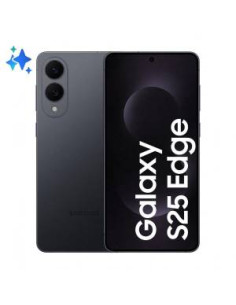 Samsung SM-S937 S25 Edge 12+256GB 6.7" 5G Titanium Jetblack DS EU