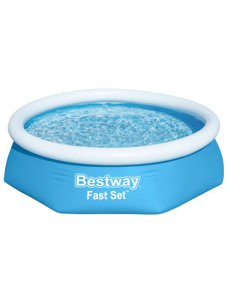 Bestway Piscina Gonfiabile Rotonda Fast Set 244x61 cm 57265