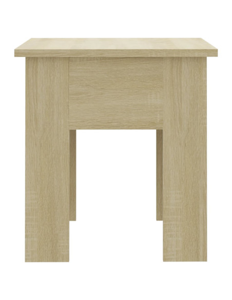 Tavolino da Salotto Rovere Sonoma 40x40x42 cm in Truciolato