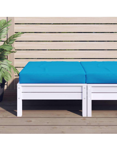 Cuscino per Pallet Azzurro 60x60x9,5 cm in Tessuto Oxford