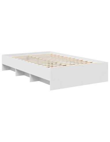 Struttura del letto Bianco 137 x 203 cm Legno multistrato