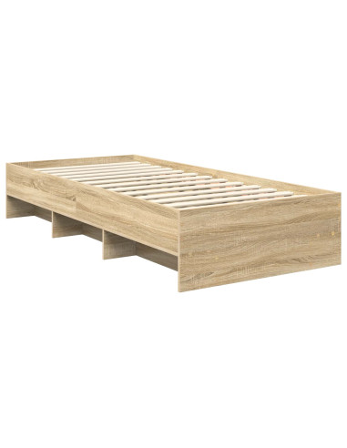 Struttura del letto Rovere Sonoma 80 x 200 cm Legno multistrato
