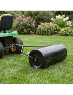 Rullo per Giardino Nero 120 x 99 cm Ferro