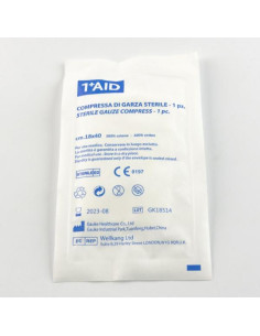 COMPRESSA GARZA 18X40 STERILE