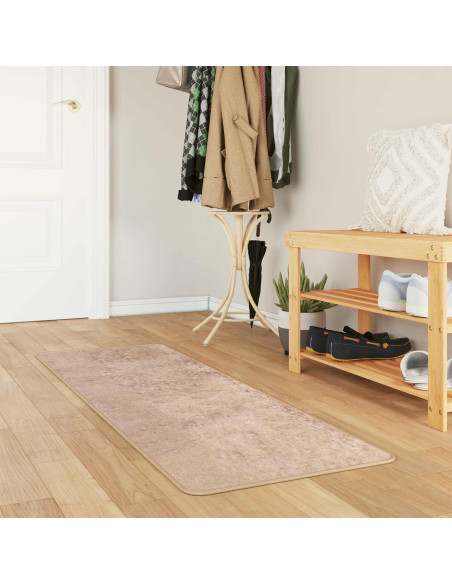 Runner Tappeto MARSA Sabbia 50 x 150 cm Poliestere e PVC