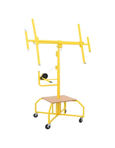 Sollevatore per cartongesso Giallo 300 x 107 x 330 cm Acciaio
