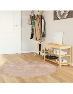 Runner Tappeto MARSA Sabbia 120 x 120 cm Poliestere e PVC