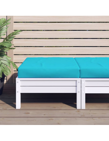 Cuscino per Pallet Turchese 60x60x8 cm in Tessuto Oxford