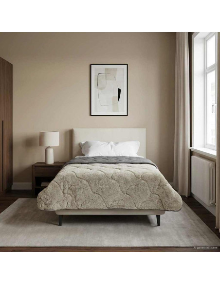 Duvet Estivo Trapuntato Grigio chiaro 140 x 220 cm