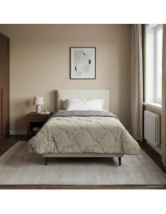 Duvet Estivo Trapuntato Grigio chiaro 155 x 220 cm