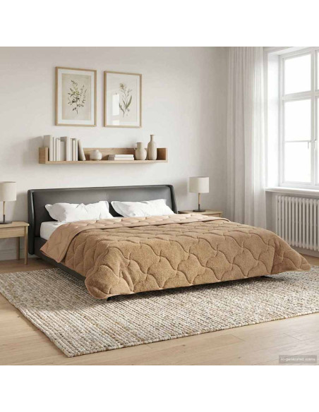 Duvet Estivo Talpa 200 x 240 cm Microfibra e Fleece Teddy