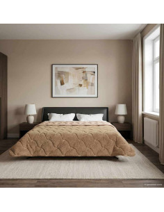 Duvet Estivo Talpa 220 x 240 cm Microfibra e Fleece Teddy