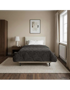 Piumone Completo Annuale Trapuntato Antracite 135 x 200 cm