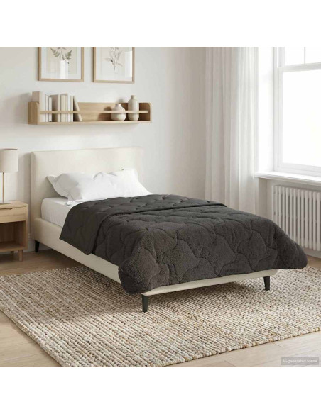 Piumone Completo Annuale Trapuntato Antracite 135 x 200 cm