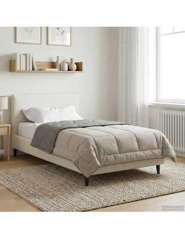 Piumone Completo Annuale Trapuntato Grigio chiaro 135 x 200 cm