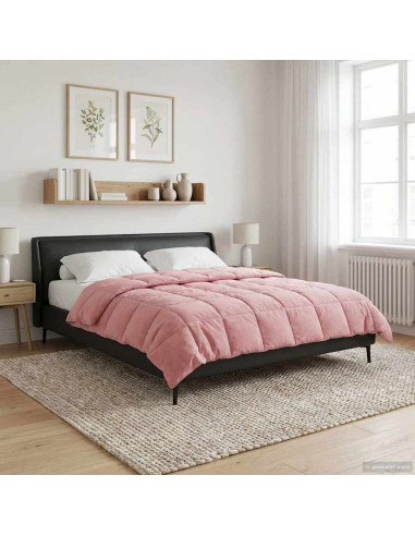 Piumone Completo Annuale Trapuntato Rosa 200 x 200 cm