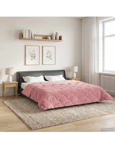 Piumone Completo Annuale Trapuntato Rosa 220 x 240 cm