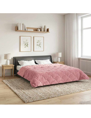 Piumone Completo Annuale Trapuntato Rosa 220 x 240 cm