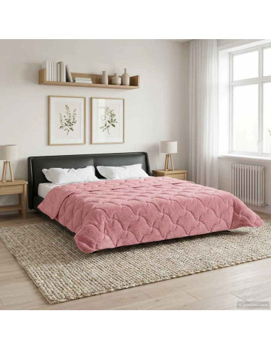 Piumone Completo Annuale Trapuntato Rosa 220 x 260 cm