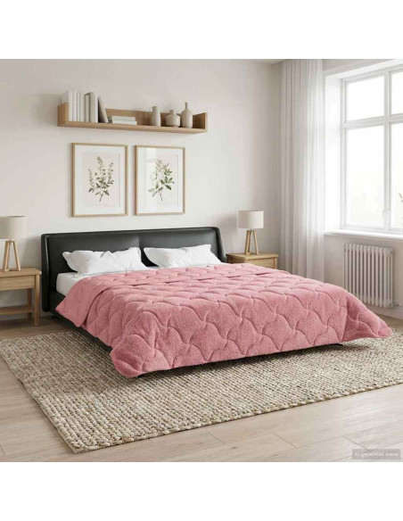 Piumone Completo Annuale Trapuntato Rosa 220 x 260 cm