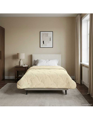 Piumone Completo Annuale Trapuntato Crema 135 x 200 cm