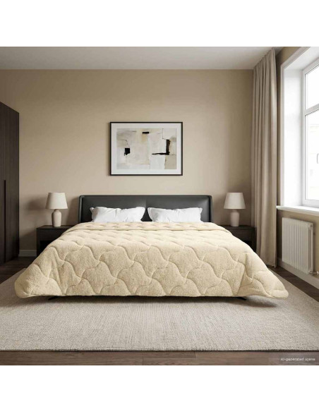 Piumone Completo Annuale Trapuntato Crema 200 x 240 cm