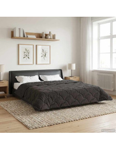 Duvet Invernale Trapuntato Antracite 200 x 200 cm
