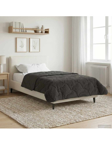 Duvet Invernale Trapuntato Antracite 155 x 220 cm