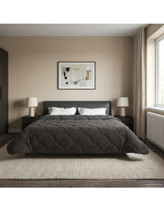 Duvet Invernale Trapuntato Antracite 240 x 260 cm