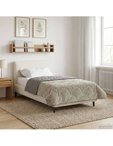 Duvet Invernale Trapuntato Grigio chiaro 140 x 220 cm
