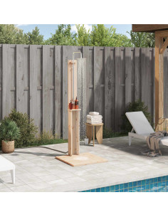 Doccia da esterno Naturale 75 x 76 x 217 cm