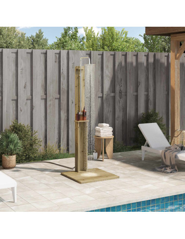 Doccia da esterno Naturale 75 x 76 x 217 cm