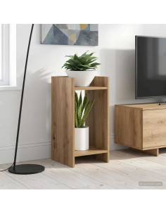 Supporto per piante 2 pcs Rovere Artigianale 30 x 30 x 60 cm