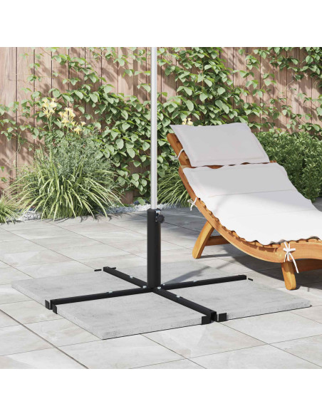 Base per ombrellone per palo da 25–50 mm Nero