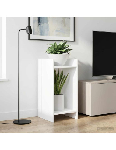 Supporto per piante Bianco 30 x 30 x 60 cm Legno ingegnerizzato