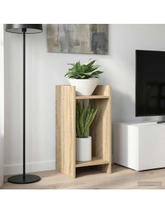 Supporto per piante Rovere Sonoma 30 x 30 x 60 cm