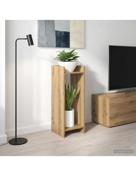 Supporto per piante Rovere Artigianale 30 x 30 x 80 cm